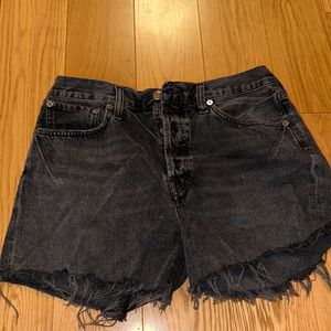 Agolde long parker loose fit vintage short